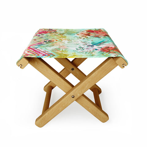 Marta Barragan Camarasa Fractal floral Folding Stool