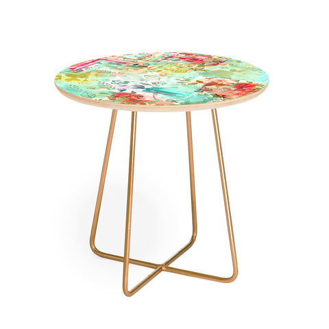 Marta Barragan Camarasa Fractal floral Round Side Table