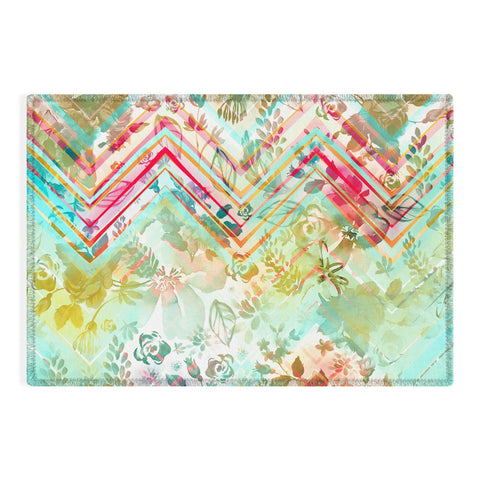 Marta Barragan Camarasa Fractal floral Outdoor Rug