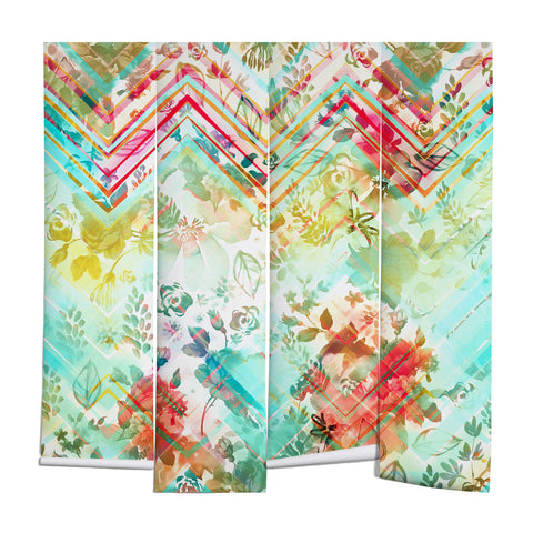 Marta Barragan Camarasa Fractal floral Wall Mural