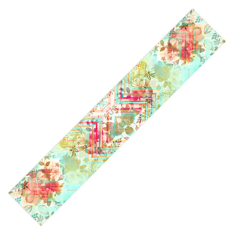 Marta Barragan Camarasa Fractal floral Table Runner