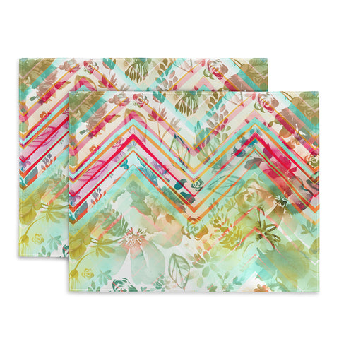 Marta Barragan Camarasa Fractal floral Placemat