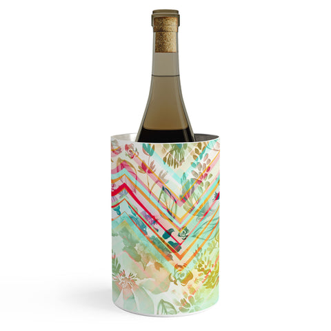 Marta Barragan Camarasa Fractal floral Wine Chiller