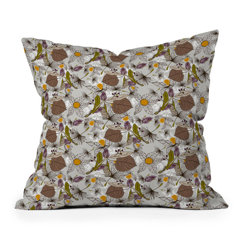 Marta Barragan Camarasa Fruit nature autumn winter Throw Pillow