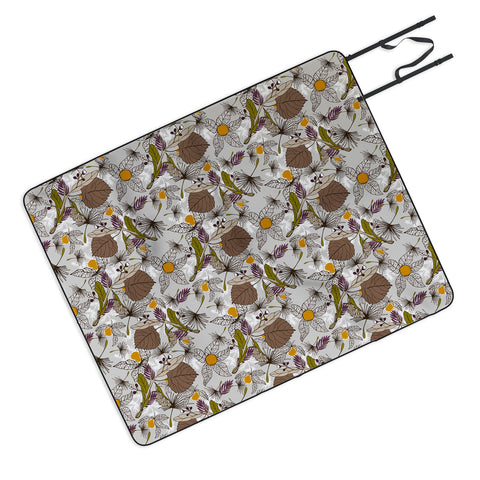 Marta Barragan Camarasa Fruit nature autumn winter Picnic Blanket