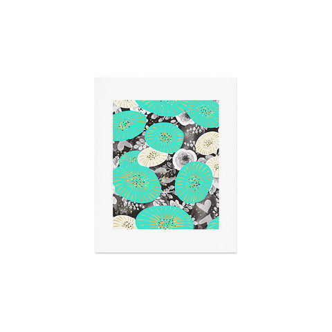 Marta Barragan Camarasa GALAXY OF FLOWERS Art Print