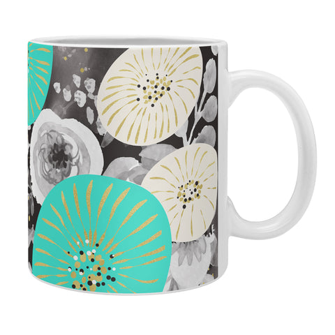 Marta Barragan Camarasa GALAXY OF FLOWERS Coffee Mug