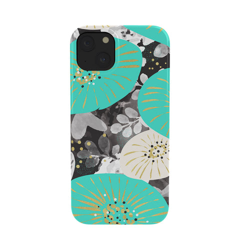 Marta Barragan Camarasa GALAXY OF FLOWERS Phone Case