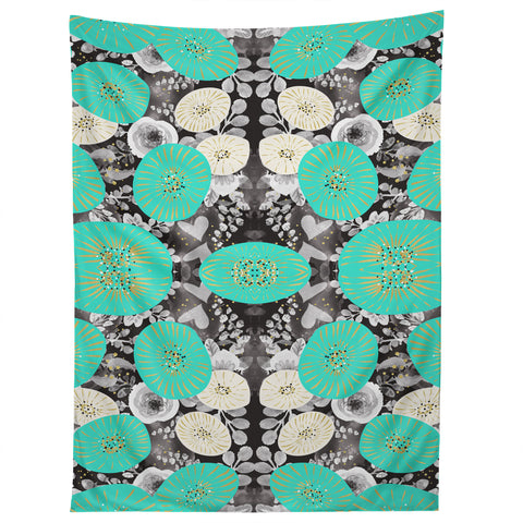 Marta Barragan Camarasa GALAXY OF FLOWERS Tapestry