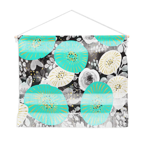 Marta Barragan Camarasa GALAXY OF FLOWERS Wall Hanging Landscape