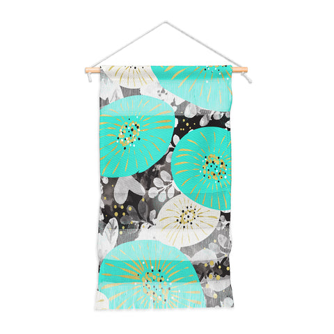 Marta Barragan Camarasa GALAXY OF FLOWERS Wall Hanging Portrait