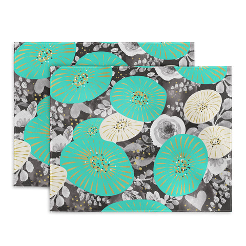 Marta Barragan Camarasa GALAXY OF FLOWERS Placemat
