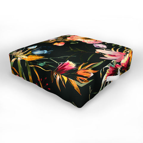 Marta Barragan Camarasa Garden bouquets Outdoor Floor Cushion