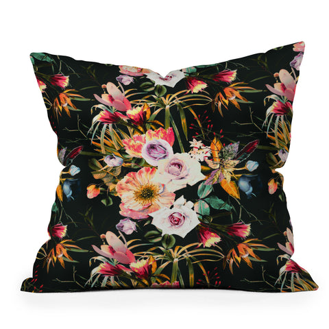 Marta Barragan Camarasa Garden bouquets Throw Pillow