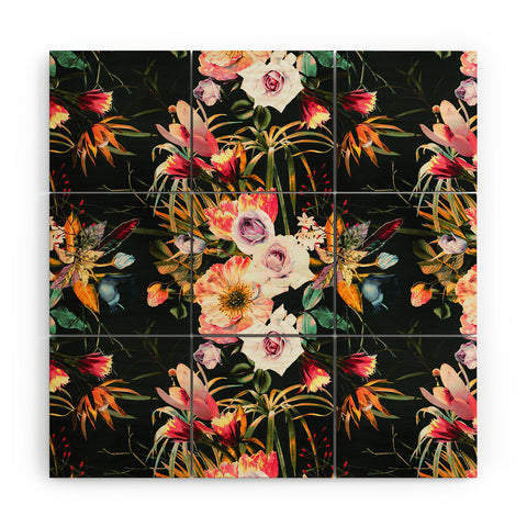 Marta Barragan Camarasa Garden bouquets Wood Wall Mural