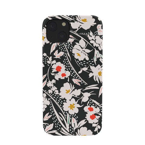 Marta Barragan Camarasa Garden floral brushstrokes Phone Case