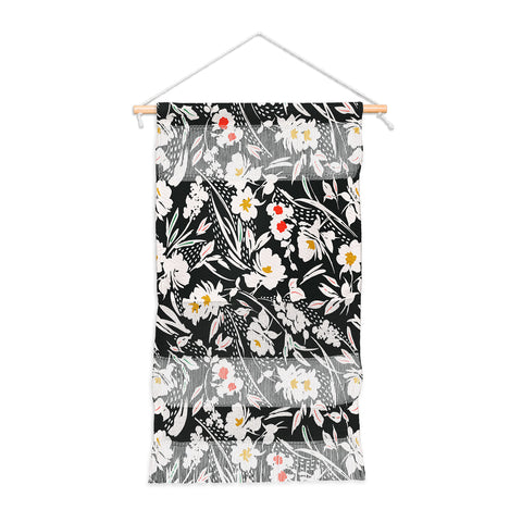 Marta Barragan Camarasa Garden floral brushstrokes Wall Hanging Portrait