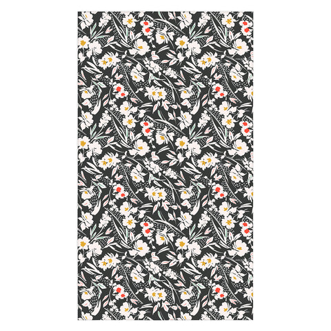 Marta Barragan Camarasa Garden floral brushstrokes Tablecloth