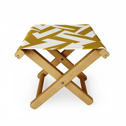 Marta Barragan Camarasa Geometric forms 06 Folding Stool