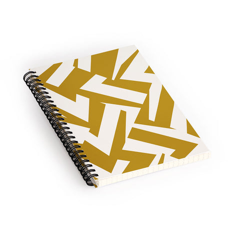 Marta Barragan Camarasa Geometric forms 06 Spiral Notebook