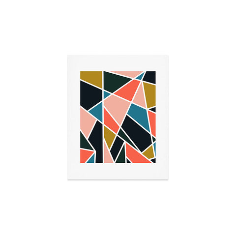 Marta Barragan Camarasa Geometric forms 07 Art Print