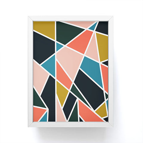 Marta Barragan Camarasa Geometric forms 07 Framed Mini Art Print