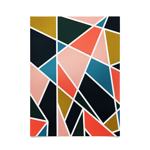 Marta Barragan Camarasa Geometric forms 07 Poster