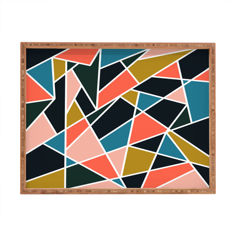 Marta Barragan Camarasa Geometric forms 07 Rectangular Tray