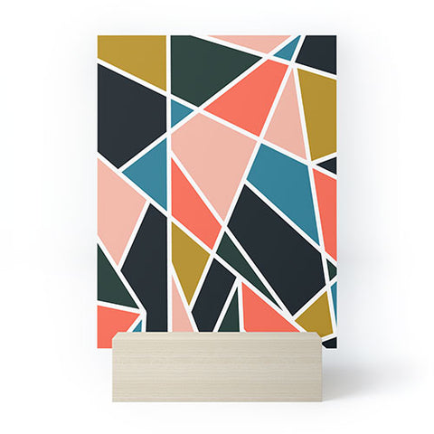 Marta Barragan Camarasa Geometric forms 07 Mini Art Print