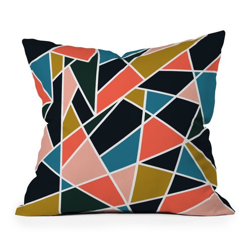 Marta Barragan Camarasa Geometric forms 07 Throw Pillow