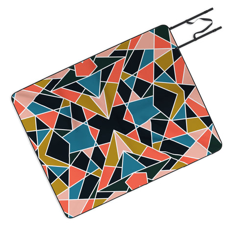 Marta Barragan Camarasa Geometric forms 07 Picnic Blanket