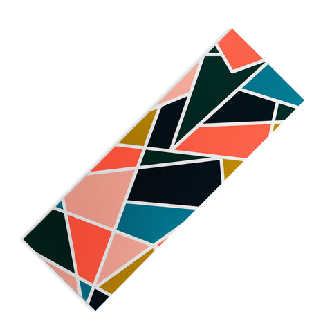 Marta Barragan Camarasa Geometric forms 07 Yoga Mat