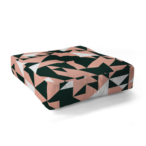 Marta Barragan Camarasa Geometric forms 08 Floor Pillow Square