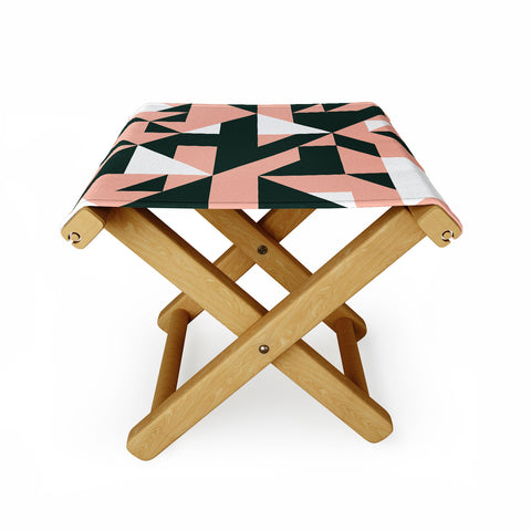 Marta Barragan Camarasa Geometric forms 08 Folding Stool