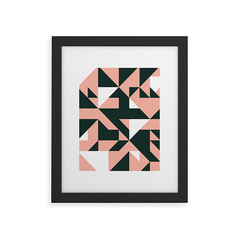 Marta Barragan Camarasa Geometric forms 08 Framed Art Print