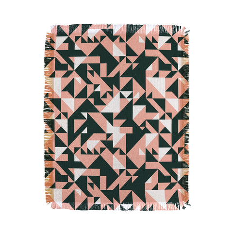 Marta Barragan Camarasa Geometric forms 08 Throw Blanket