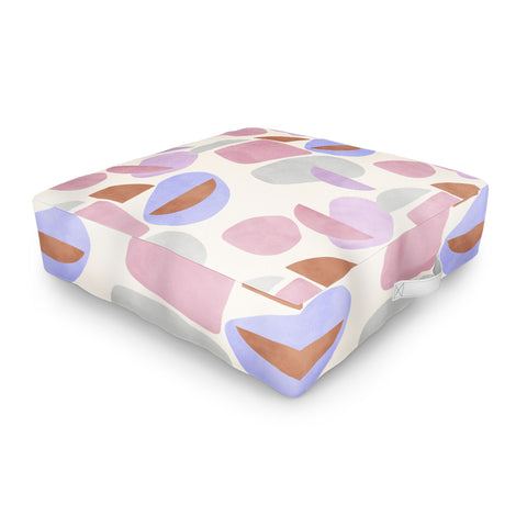 Marta Barragan Camarasa Geometric shapes 78G Outdoor Floor Cushion