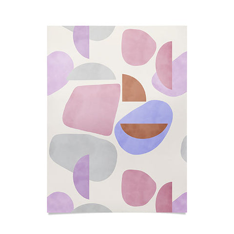 Marta Barragan Camarasa Geometric shapes 78G Poster