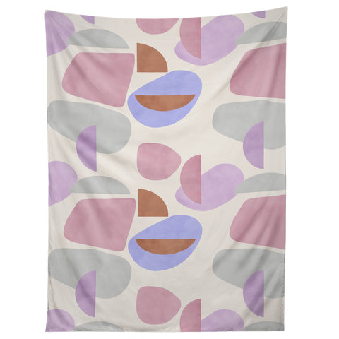 Marta Barragan Camarasa Geometric shapes 78G Tapestry