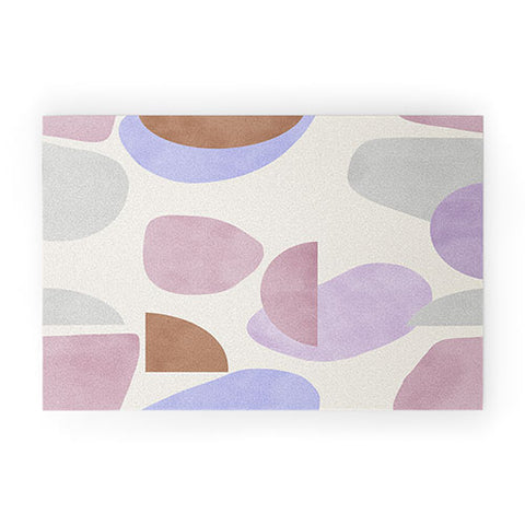 Marta Barragan Camarasa Geometric shapes 78G Welcome Mat