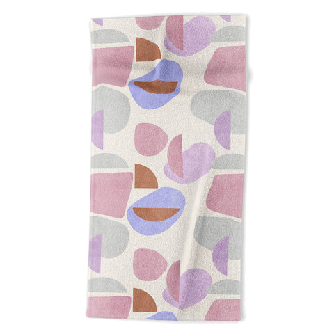 Marta Barragan Camarasa Geometric shapes 78G Beach Towel