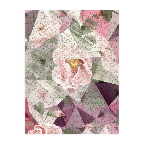 Marta Barragan Camarasa Geometric shapes and flowers Puzzle