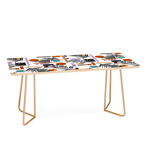 Marta Barragan Camarasa Geometric shapes and palm Coffee Table