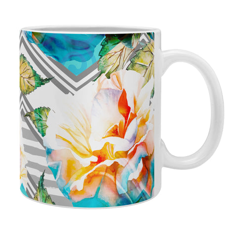 Marta Barragan Camarasa Geometric spring flowering Coffee Mug