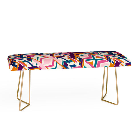 Marta Barragan Camarasa Geometric tribe Bench