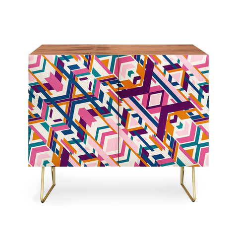 Marta Barragan Camarasa Geometric tribe Credenza