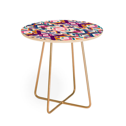 Marta Barragan Camarasa Geometric tribe Round Side Table