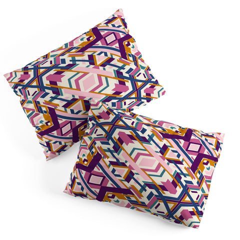 Marta Barragan Camarasa Geometric tribe Pillow Shams