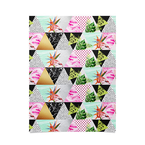 Marta Barragan Camarasa Geometric tropical Poster