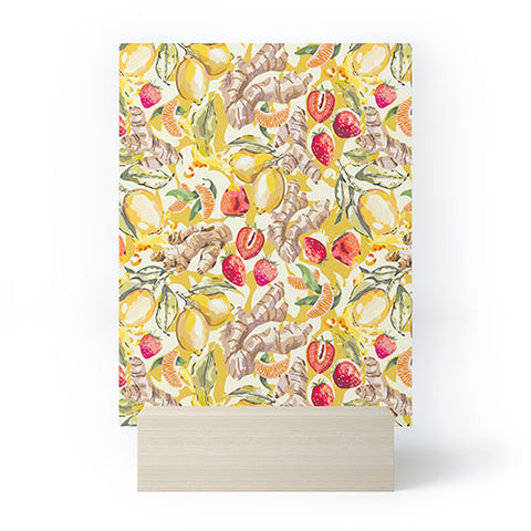 Marta Barragan Camarasa Ginger and fruit tea 22 Mini Art Print